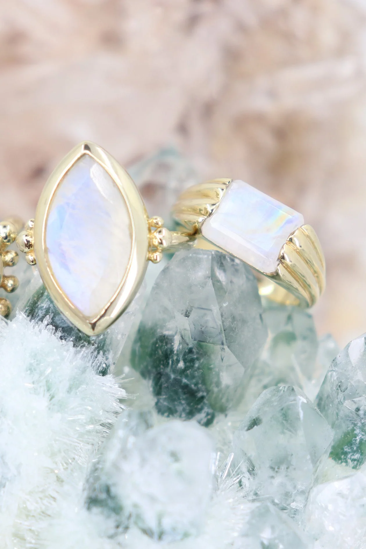 Alchemy Moonstone Gold Ring - Image 4
