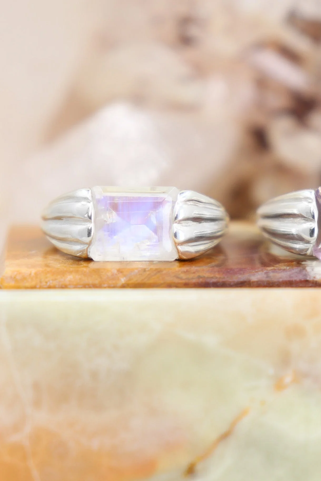 Alchemy Moonstone Silver Ring - Image 4