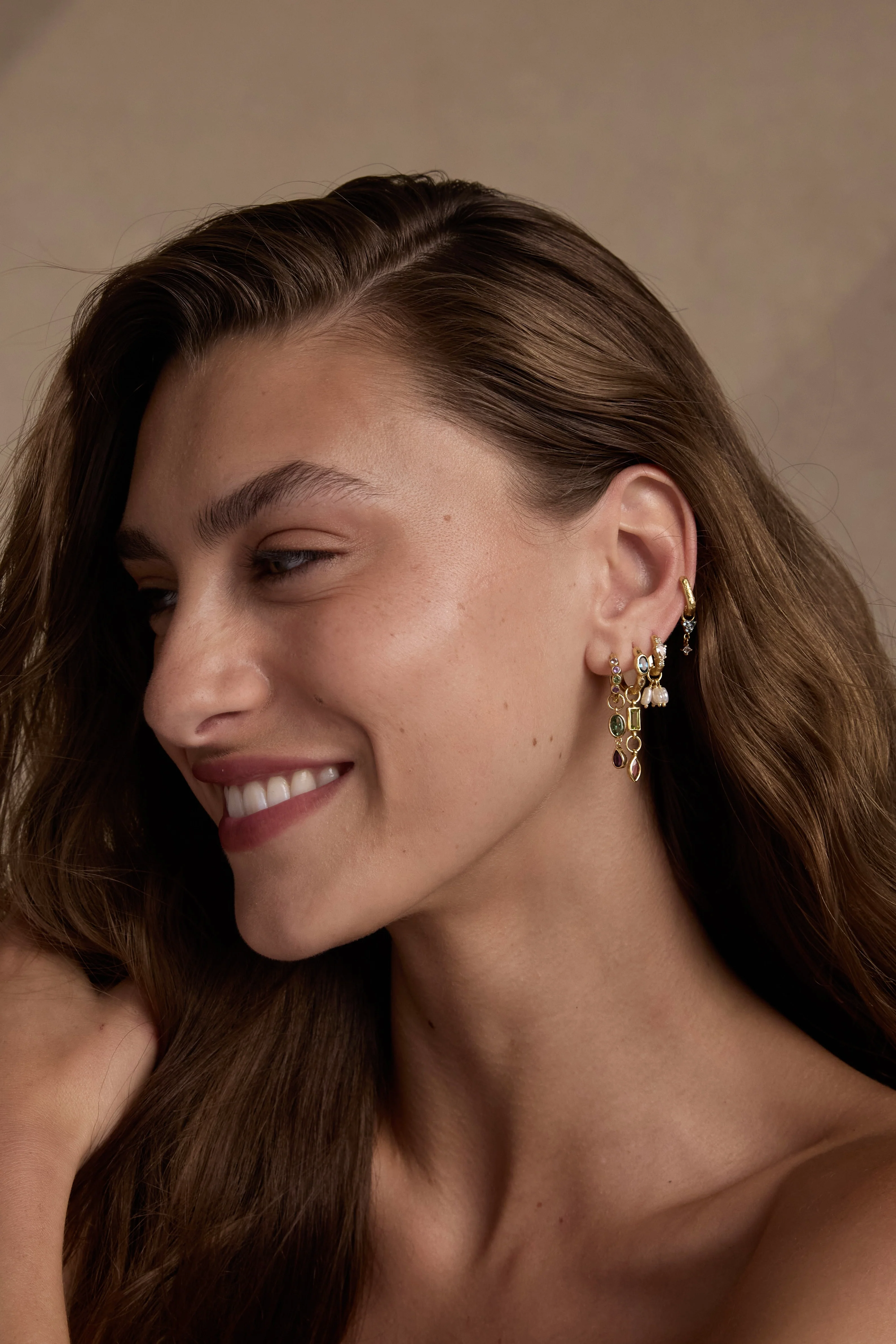 Cluster Pearl Gold Charm - Image 6