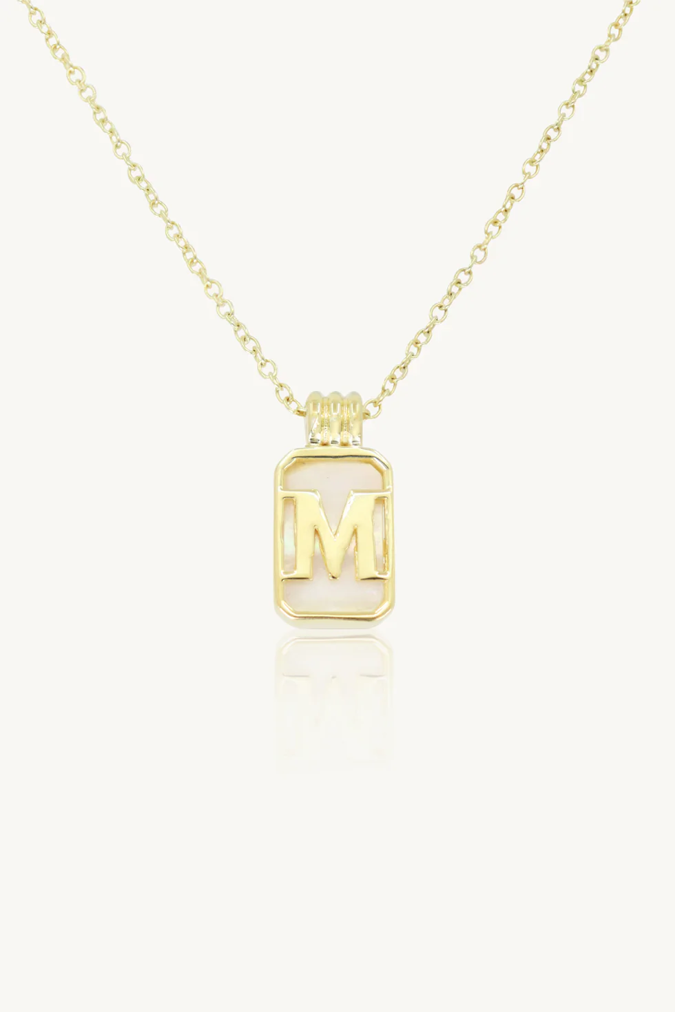 Initial A to Z Gold Necklace - Image 18