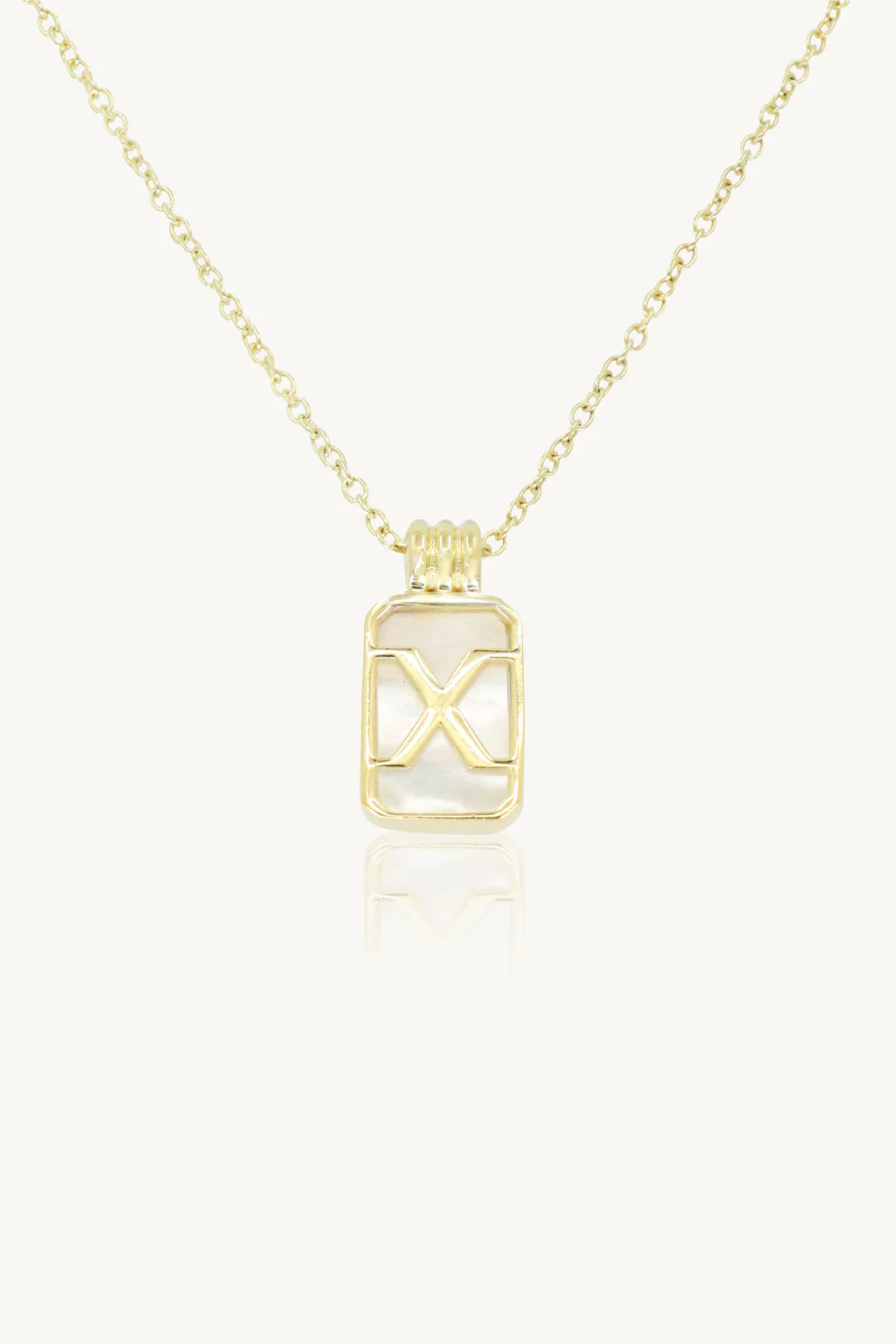 Initial A to Z Gold Necklace - Image 29