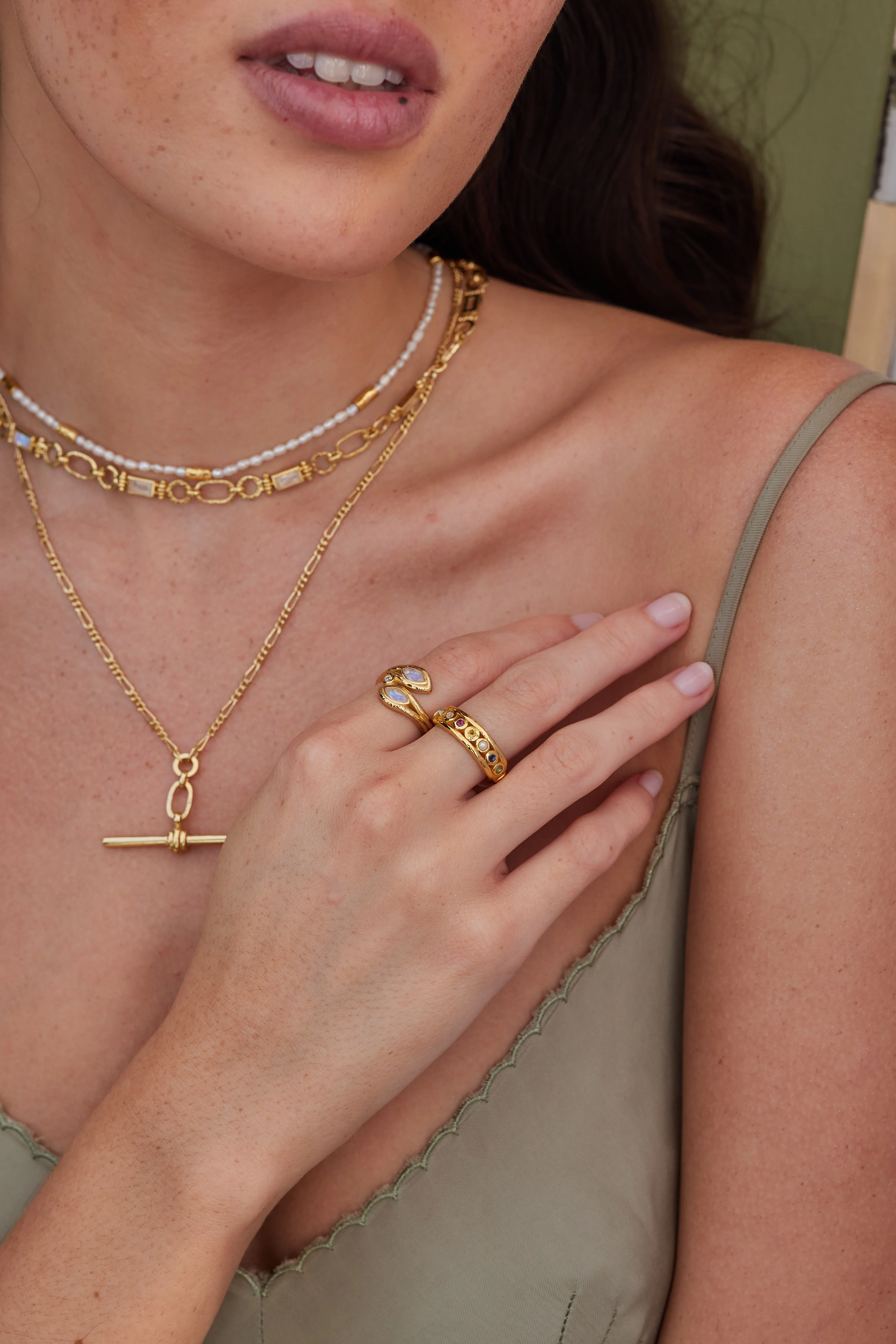 Olympia Gold Ring - Image 5