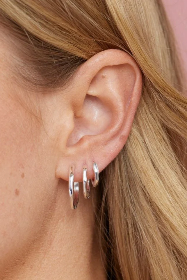 Organic Silver Huggies - Small - Image 3