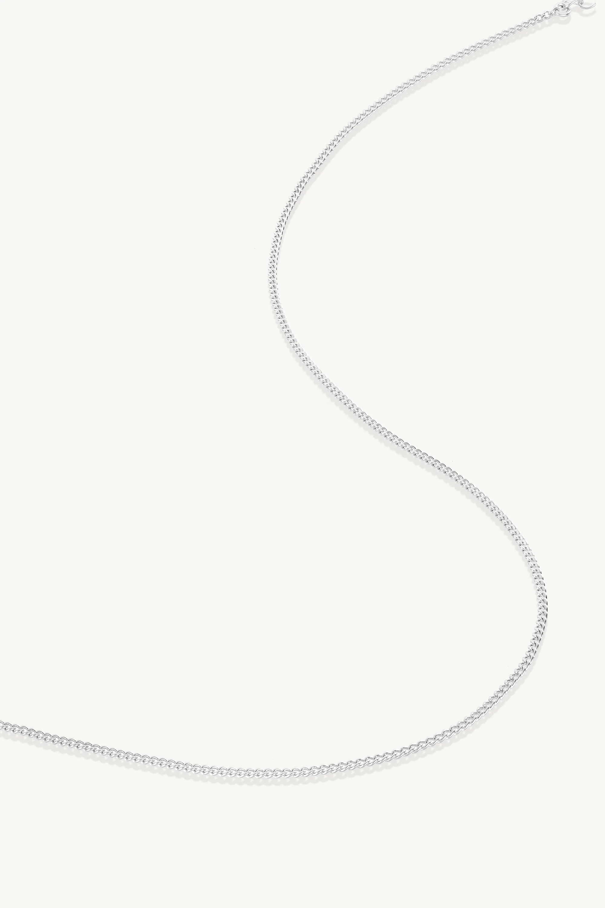 Cable Silver Chain - Image 3