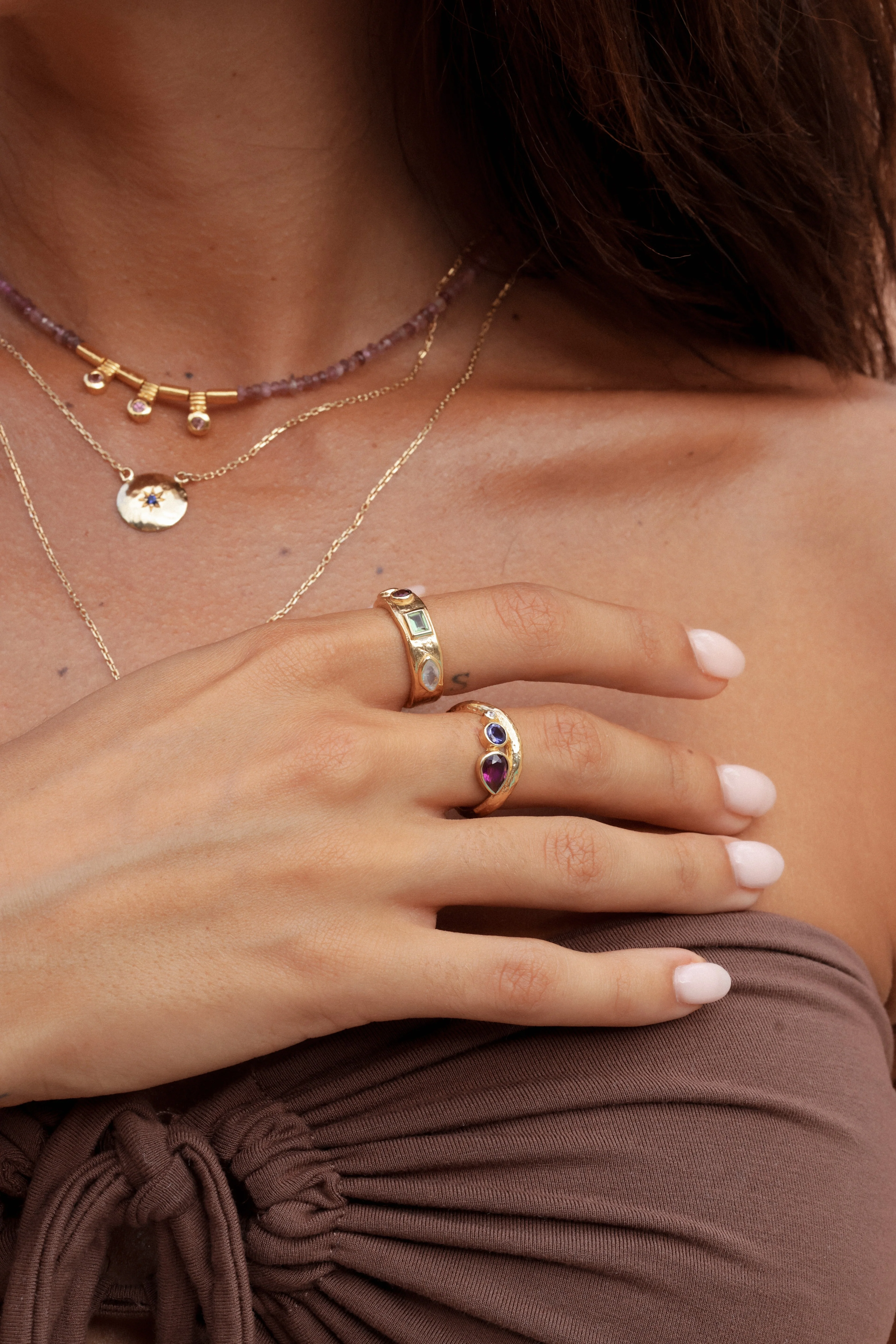 Aria Gold Ring - Image 3