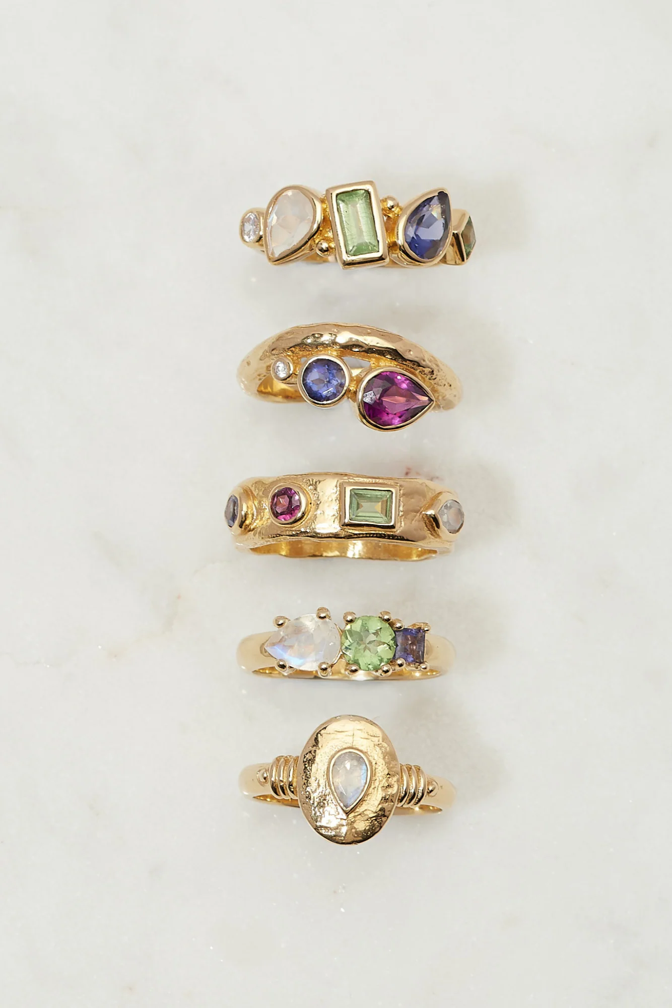 Aria Gold Ring - Image 4