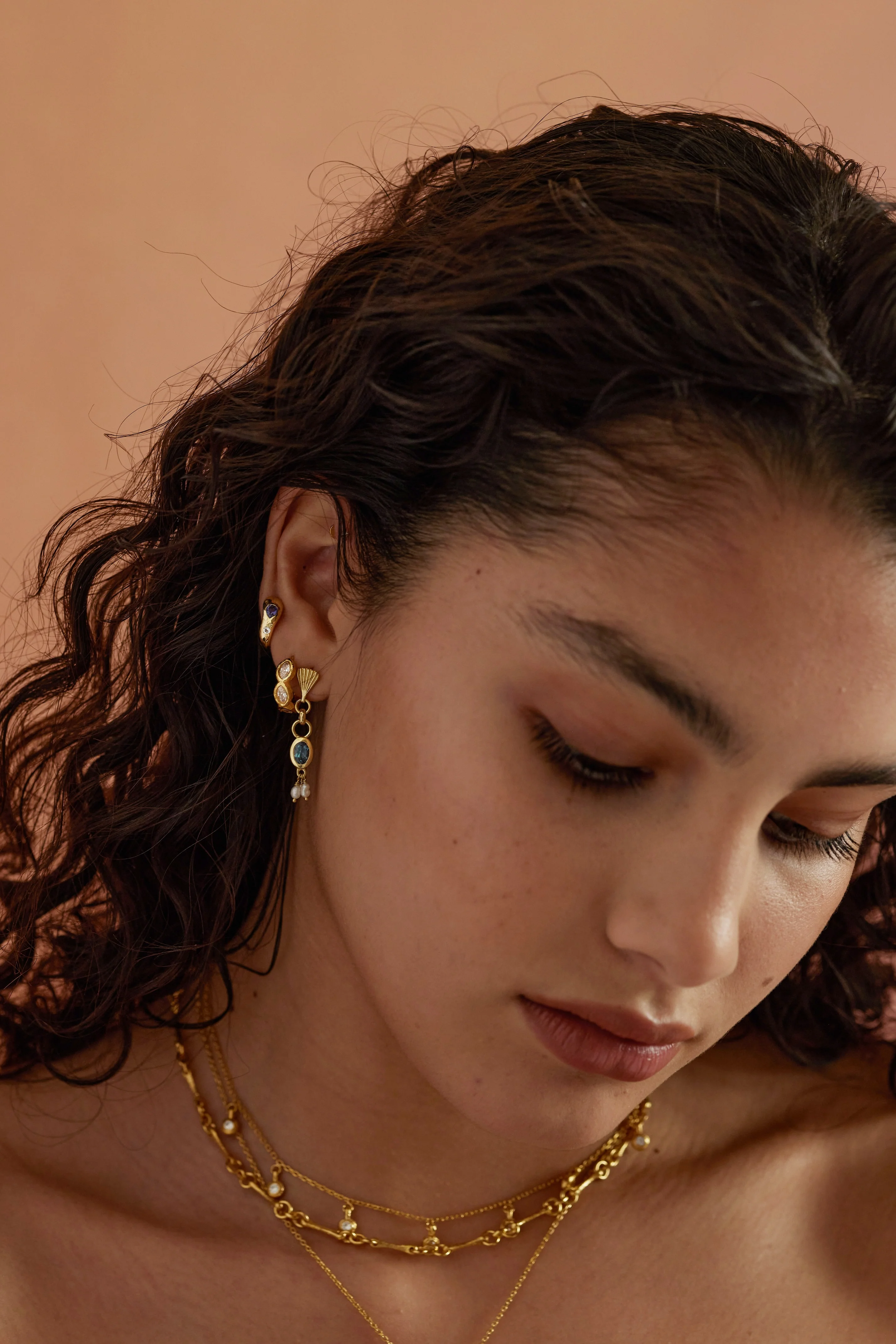 Willa Gold Hoops - Image 3