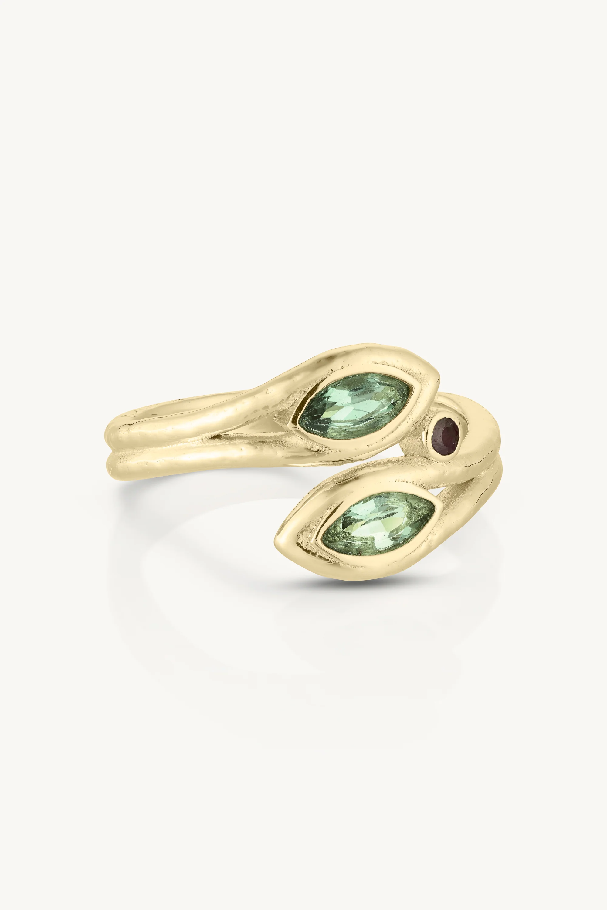 Zephyr Apatite Gold Ring - Image 4